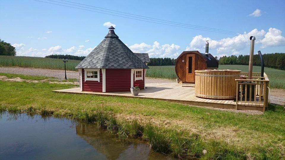 Sjoetorps Saeteris Bed & Breakfast Flygeln Larv Esterno foto